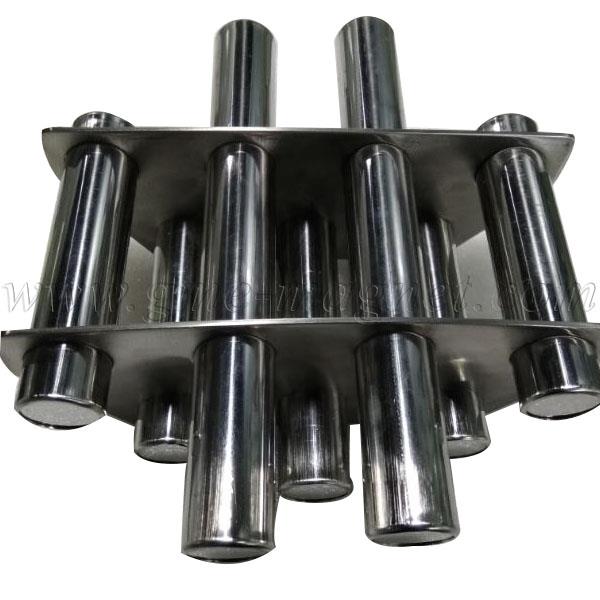 Neodymium rund tragtmagnet magnetiske gitter