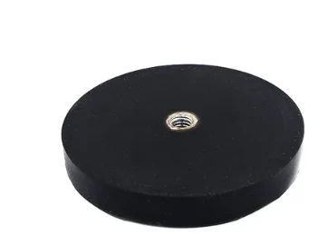Screwed BushRubber Coated Magnets Screwed BushRubber Coated Magnets