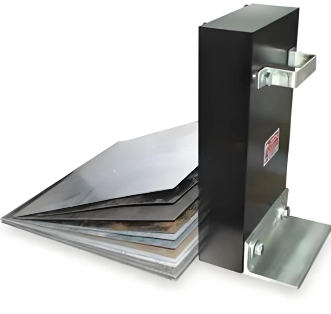 Omskiftelige magnetpladeseparatorer